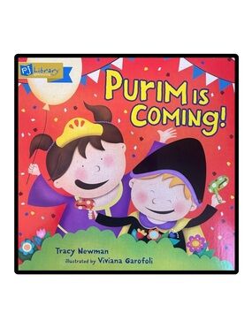 BUNDLE & SAVE🎉PJ Library(Jewish) Purim is Coming Board Book